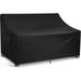 Rosnek Waterproof Outdoor Bench Cover Patio Garden Seat Cover Oxford Cloth Durable Furniture Chair Cover