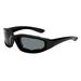 Motorcycle Riding Glasses Padded Lens 400 fog Outdoor Sunglasses Unisex Gray 14x12x4.1cm