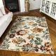 Simply Southern Cottage Franklin Floral 8 X 10 Multicolor Area Rug