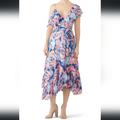 Lilly Pulitzer Dresses | Lilly Pulitzer Marianna Wrap Dress | Color: Blue/Pink | Size: 00
