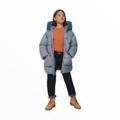 Zara Jackets & Coats | New Zara Kids Mid Blue Puffy Puffer Coat With Sorona Dupont 6 | Color: Blue | Size: 6 Years
