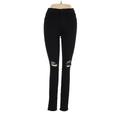 Hollister Jeggings - High Rise: Black Bottoms - Women's Size 23 - Black Wash