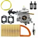 Kit de carburateur souffleurs de cuir chevelu pour Stihl BR500 BRfemale BR550 équipement de