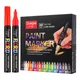 Stylo marqueur Permanent de peinture 20 couleurs bande de roulement étanche pour pneus de voiture