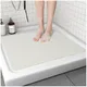 Tapis de Bain Antidérapant en PVC Rectangulaire Doux Polymères de Pieds pour Chambre à Coucher