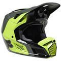 FOX V3 RS Efekt Motocross Helm, gelb, Größe M