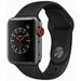 Restored Apple Watch Series 3 42mm GPS + Cellular Unlocked - Space Gray Aluminum Case - Black Sport Band (2017) - (Refurbished)