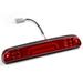 PIT66 Fit For 99-16 FORD SUPER DUTY LED Third 3rd Tail Brake Light W/Cargo Lamp Red Lens Chrome Housing