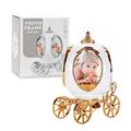 mnjin frame personalized pumpkin car photo frame music box picture frame gold