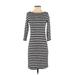 Gap Casual Dress - Sheath: Black Print Dresses - Women's Size X-Small