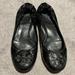 Tory Burch Shoes | Patent Tory Burch Flats. Only Worn A Few Times. Like New. | Color: Black | Size: 10