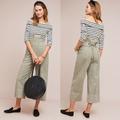 Anthropologie Pants & Jumpsuits | Anthropologie Pilcro Bibbed Pants Jumpsuit | Color: Green | Size: Xs