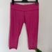 Lululemon Athletica Pants & Jumpsuits | Lululemon Athletica Heathered Print Capri Workout Yoga Leggings Size 12 | Color: Pink | Size: 12