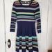 Anthropologie Dresses | Anthropologie Moth Navy Sweater Dress | Color: Blue/Yellow | Size: Xs