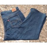 Levi's Jeans | Levi Strauss Blue Denim Spandex Stretch Multi Pockets Distress Capri Jeans 24w | Color: Blue | Size: 24