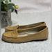 Michael Kors Shoes | Michael Kors Paten Leather Flat Shoes Size 6.5m | Color: Cream/Tan | Size: 6.5