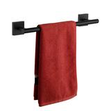 KOKOSIRI 16" Wall Mounted Towel Bar Metal in Black | 2.16 H x 16 W x 2.76 D in | Wayfair B4005BK-L16