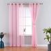 Dakota Fields Bunder Polyester Semi-Sheer Curtain Pair Polyester | 95 H x 52 W in | Wayfair 66ADEBED438A437DAD350B84AD7B8E85