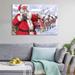 The Holiday Aisle® Art Christmas Wall Art Christmas Eve Christmas Canvas Print Pictures | 24 H x 36 W x 1.5 D in | Wayfair