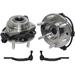 2003-2009 Chevrolet Trailblazer Front Wheel Hub Assembly and Tie Rod End Kit - Detroit Axle