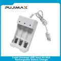 PUJIMAX-Chargeur de batterie aste indépendant chargeurs de batterie pour télécommande USB 3