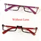 EVA Makinami-Lunettes de cosplay illustres Mari lunettes demi-monture sans lentille accessoires de