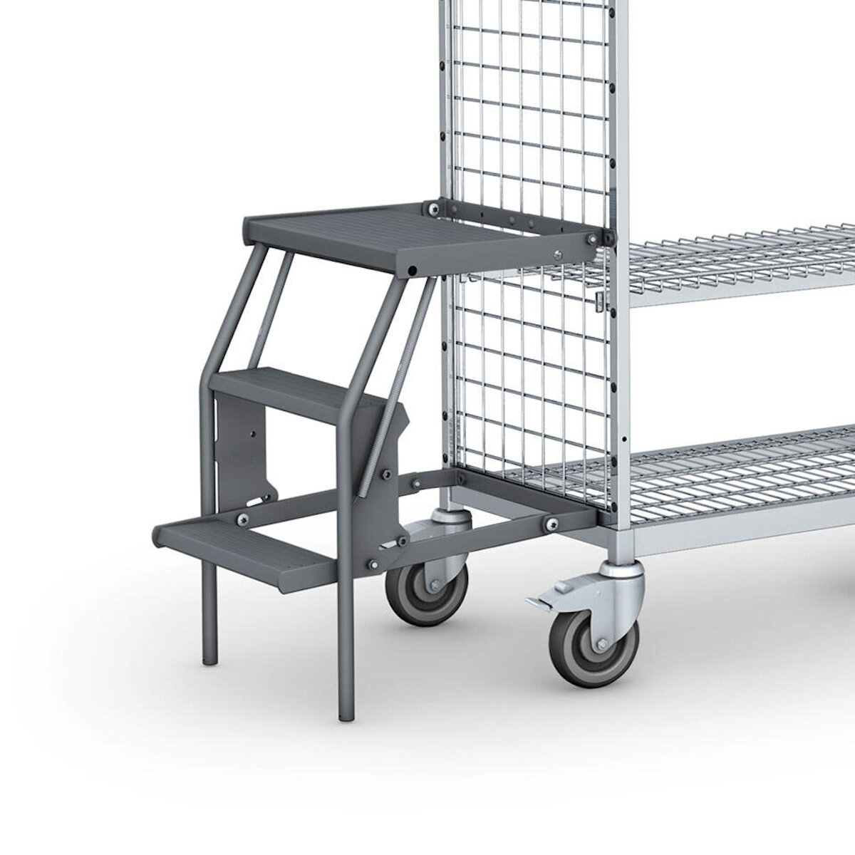 Klapptritt Erweiterungs-Set für Kom.-Wagen KT 3, 500 x 935 mm / 500 x 1.625 mm Image