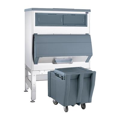 Follett DEV1350SG-56-ICS125L Ice-DevIce Center Mounted Ice Bagging & Dispensing System w/ 1360 lb Bin, Stainless Steel