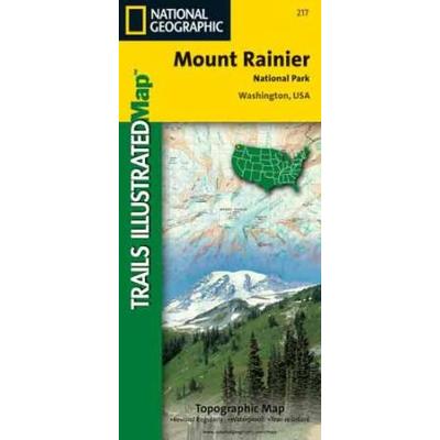 National Geographic Trails Illustrated Mount Raini...