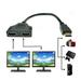 2 HDMI Port 2 Splitter 1080P 1 Female Converter Male Out to Cable Adapter In HDMI cable HDMI Speed Cable