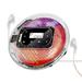 YR-90 Portable CD Player with 3.5mm Wired Headphones Small Music Player Support TF Card Digital D