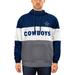 Men's New Era Navy/Gray Dallas Cowboys Big & Tall Fleece Star Pullover Hoodie