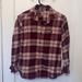 Carhartt Tops | Carhartt Plaid Flannel Long Sleeve Button Down Top With Pockets | Color: Pink/Red | Size: Xs