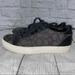 Coach Shoes | Coach Paddy Canvas W/Napa Leather Platform Shoes W/C Logo Print Black Size 8 | Color: Black/White | Size: 8