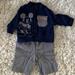 Disney Matching Sets | Disney Pant Set | Color: Blue/Gray | Size: Newborn