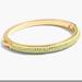 J. Crew Jewelry | J.Crew Neon Pave Sparkle Hinged Bracelet | Color: Gold/Yellow | Size: Os