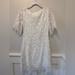 Anthropologie Dresses | Anthropologie White Lace High Neck Dress Size 4 | Color: White | Size: 4