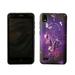 For ZTE Avid 559 TPU 1-Piece Flexible Skin Cover Cell Phone Case + Tempered Glass - TPU Purple Dream Catcher