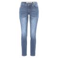 Low-rise-Jeans ALIFE & KICKIN "NolaAK" Gr. 28, Länge 32, blau (mid blue used) Damen Jeans