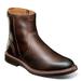 Florsheim Norwalk Side Zip Boot - Mens 11.5 Brown Boot Medium
