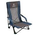 REDCAMP Low Beach Chair Folding Lightweight with High Back Portable Outdoor Concert Chair for Adults Camping Backpacking Sand