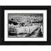 Eggers Terry 18x13 Black Ornate Wood Framed with Double Matting Museum Art Print Titled - Italy Tuscany-Infrared image of vineyards in southern Tuscany