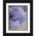 Monet Claude 25x32 Black Ornate Wood Framed with Double Matting Museum Art Print Titled - Camille Monet on her Deathbed