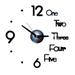 Outfmvch Alarm Clock Mirror Wall Sticker Clock Diy Wall Clock 3d Mirror Surface Sticker Home Office Decor Clock