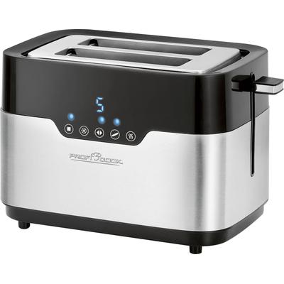 PROFICOOK Toaster "PC-TA 1170" schwarz (schwarz inox)