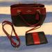 Coach Bags | Coach Mini Brooke Carryall Bag In Perfect Condition | Color: Brown/Red | Size: Os