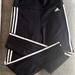 Adidas Pants & Jumpsuits | Adidas Designed To Move High-Rise 3-Stripes 7/8 Sport Tights | Color: Black/White | Size: M