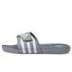 adidas Unisex Adissage Slides Sandal, Grey/White/Grey, 4.5 UK