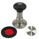 The Force Tamper Automatic Impact Coffee Tamper Adjustable Const Pressure and Autoleveling Standard Set New (Jelly, 58.50mm)