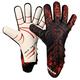 Renegade GK Apex Strapless Professional Football Goalie Gloves (Sizes 6-12, Level 5.5) 4+5MM EXT Contact Grip | Evo Negative Cut Goalkeeper Gloves for Elite Play (Rampage 2.0 (Non-Fingersave), 8)
